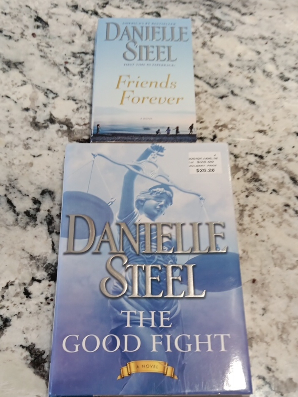 The Good Fight - Blue Hardcover Novel And Paperback Friends Forever